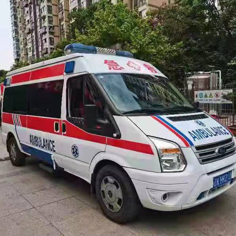 柘荣术后行动不便回家租赁救护车